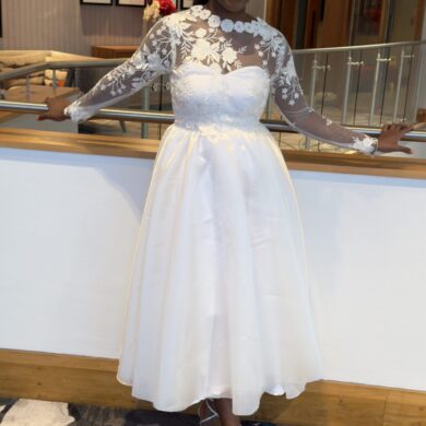 2-IN-1 PEARL and SATIN CONVERTIBLE GOWN