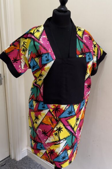 TROPICAL PALM MINI TUNIC