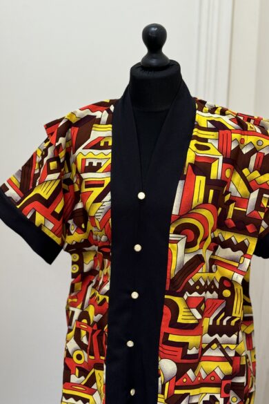 THE GEOMETRIC BUTTON-DOWN MAXI