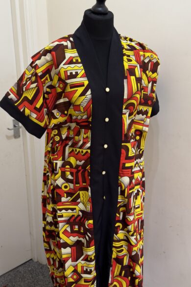 THE GEOMETRIC BUTTON-DOWN MAXI