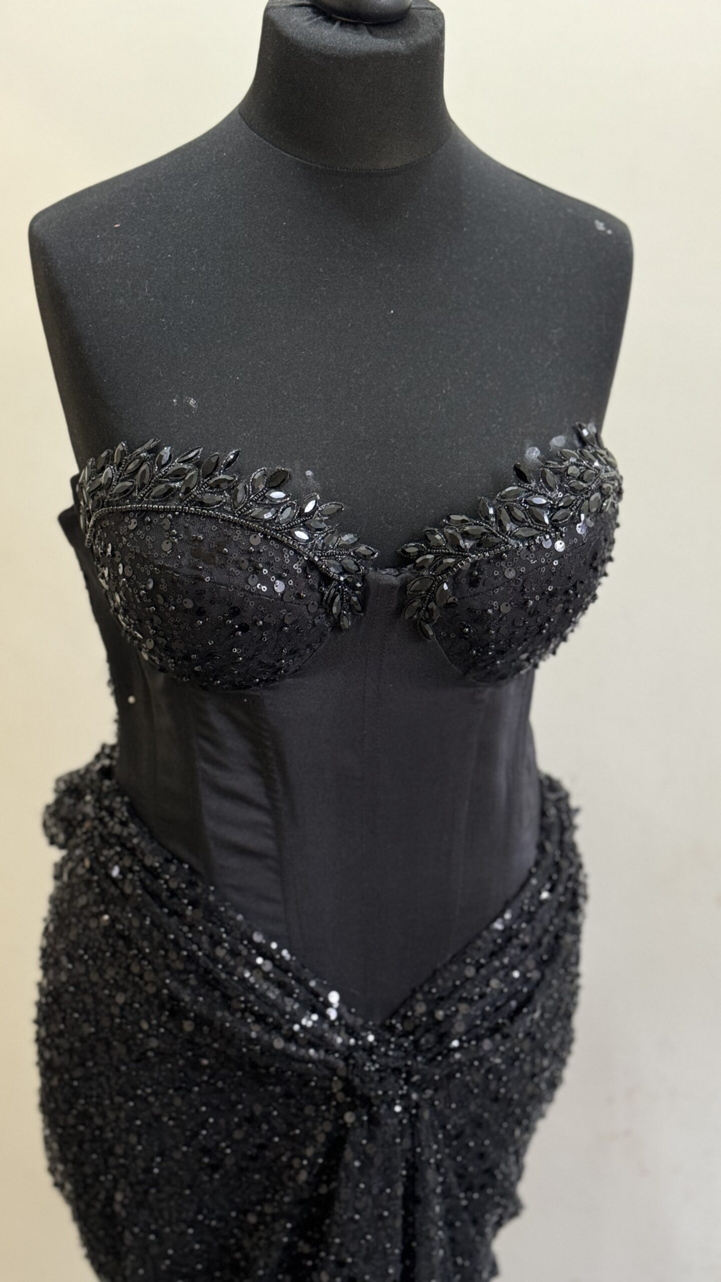 MIDNIGHT SHIMMER CORSET GOWN